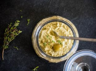 Garlic Oregano Olive Tapenade