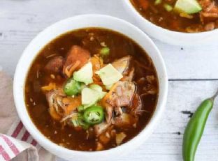 Slow Cooker Mexican Chicken Soup