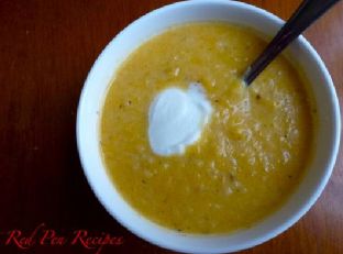 Sweet Roasted Butternut Squash Soup