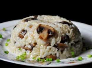 Brown Rice Mushroom Pilaf