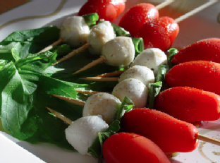 Caprese Sticks