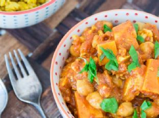 Cauliflower Chickpea Stew