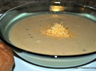 Cauliflower, Leek and Cheddar Cheese Soup