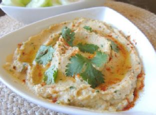 Cilantro Hummus