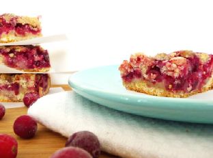 Cranberry Crumb Bars