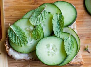 Cucumber Mint Tea Sandwiches