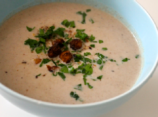 Curried Cauliflower and Ginger Soup