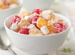 Easter Bunny’s Vegan Ambrosia Salad