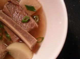 Galbi Tang (Korean Beef Short Ribs Soup)