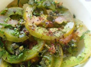 Green Tomato Salad