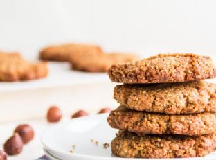 Healthy Hazelnut Cookies