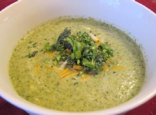 Homemade Broccoli Cheddar Soup