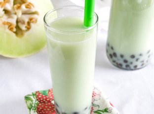 Honeydew Bubble Tea