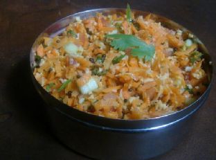 Kosambri (Carrot Salad)