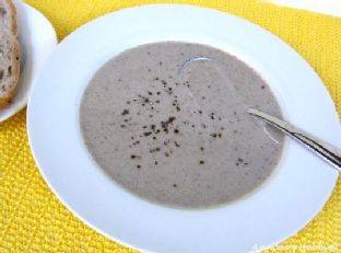 Light Meal – Creamy Mushroom Soup