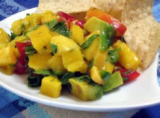 Mango Nectarine Salsa