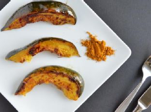 Maple & Curry Acorn Squash