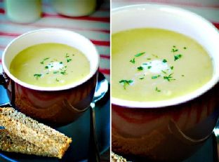 Market Day Potato and Leek Soup