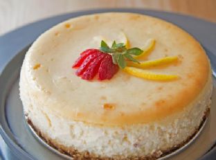 Meyer Lemon Cheesecake