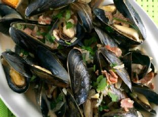 Mussels in Irish Ale