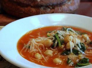 North African Chickpea Soup