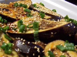 Orange Miso Eggplant