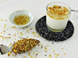 Osmanthus Tea Mousse