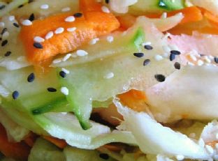 Pickled Asian Ginger Salad