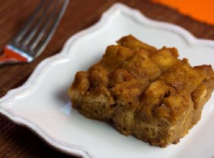 Pumpkin Bread Pudding