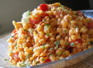 Red Lentil Salad