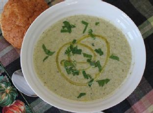 Roasted Fennel and Broccoli Soup