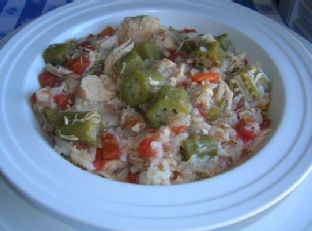 SLOW COOKER CHICKEN GUMBO SOUP