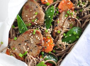 Soba Noodle & Five-Spice Pork Salad