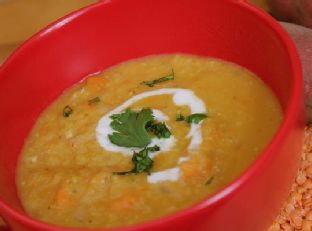 Thai Coconut Curry Lentil Soup