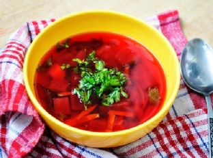 Vegan Beet Borscht