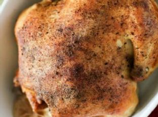 Easy Slow Cooker Whole Chicken With Rosemary