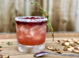 Cranberry-Orange Whisky Sour