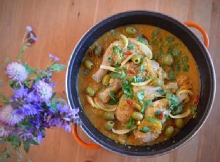 Chicken & Preserved Lemon Tagine