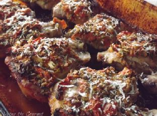 Italian Style Baked Chicken Thighs