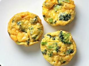 Broccoli Cheddar Egg Cups for Breakfast