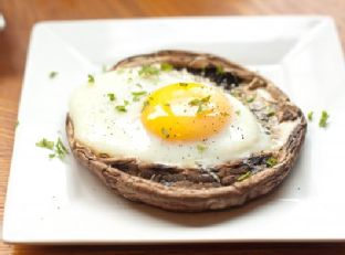 Portobello Baked Eggs