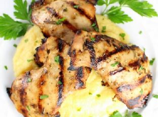 Grilled Rosemary Lemon Chicken Thighs