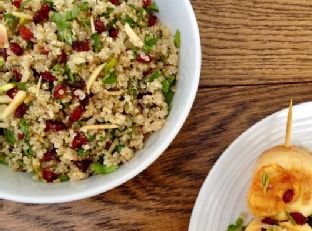 Quinoa Salad with Barberries & Nuts