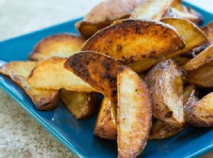 Pan Fried Potato Wedges