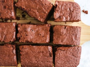 Dr. Pepper Brownies