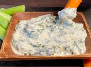 5-minute Ricotta Garlic Herb Dip