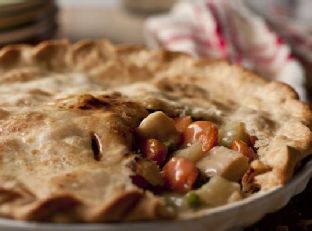 4 Ingredient Chicken Pot Pie