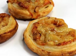 Apple Cheddar Palmiers