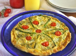 Asparagus and Asiago Frittata