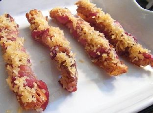 Bacon Wrapped Breadsticks